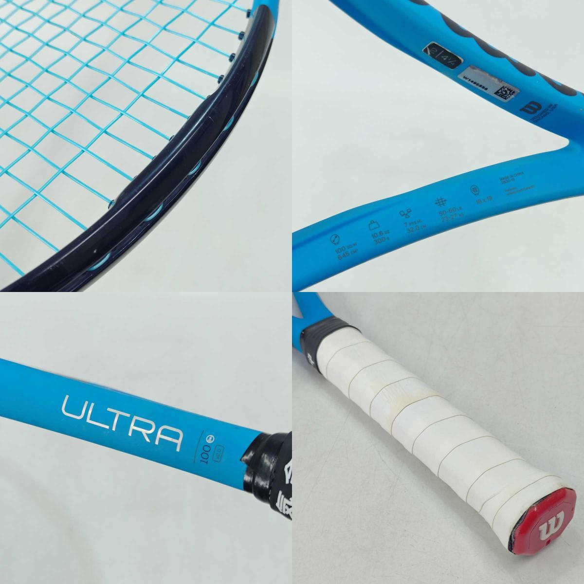 [ б/у ] Wilson ULTRA 100 V2.0 бейсбол теннис ракетка Ultra G2 Wilson
