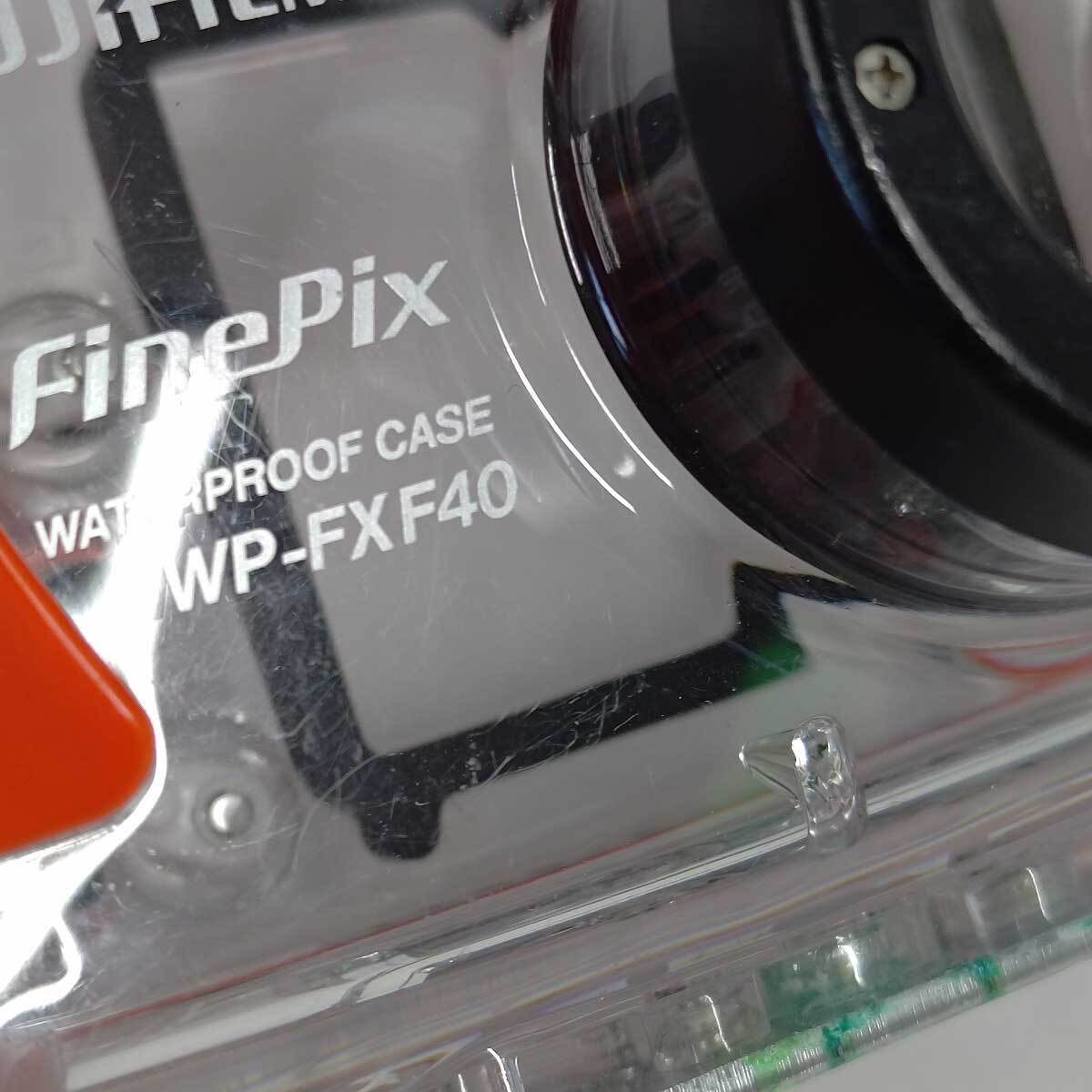 【中古】富士フィルム FinePix F40fd F45fd用防水プロテクター WP-FXF40 カメラ FUJIFILM_画像4