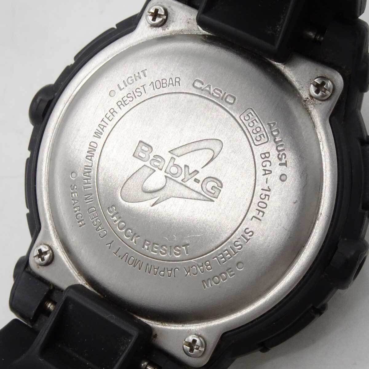 【 подержанный товар 】 casio   Baby-G ...G BGA-150FL  женский  CASIO  цветы   рукоятка   аналоговый   цифровая   наручные часы 