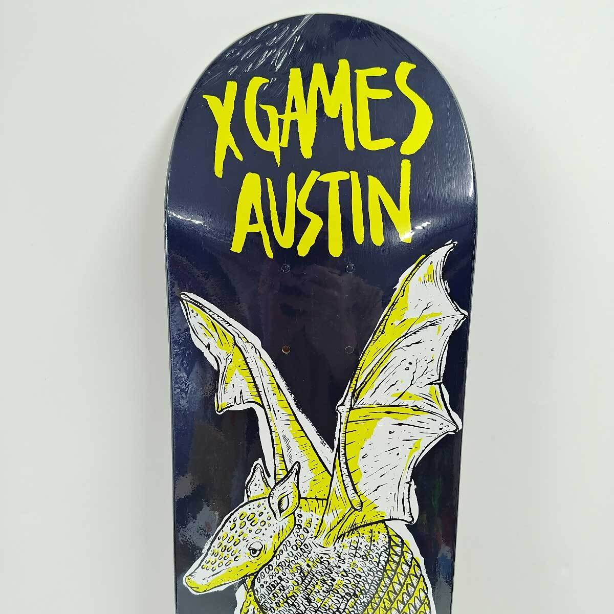 【中古・未使用品】X GAMES AUSTIN 2014 スケートボード デッキ_画像7