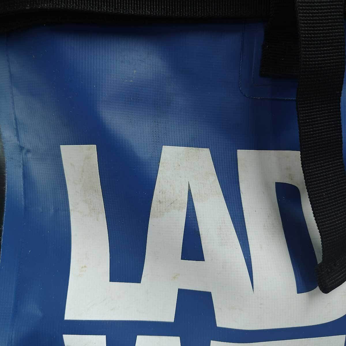 【中古】ラドウェザー 防水バッグ リュック 25L ドライザック ブルー ユニセックス LADWEATHER スポーツ アウトドア バッグ