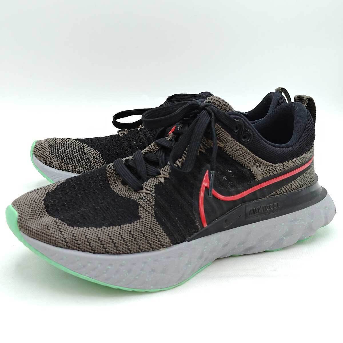 品揃え豊富で 2 フライニット ラン インフィニティ リアクト 【中古】ナイキ REACT NIKE メンズ CT2357-200 25.5cm 2 FLYKNIT RUN INFFINITY 25.5cm