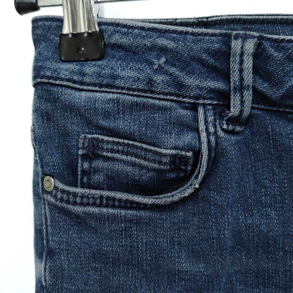 【中古】ザラ Trafaluc denimwear ストレッチ スキニー デニム ジーンズ EUR38 レディース ZARA_画像4