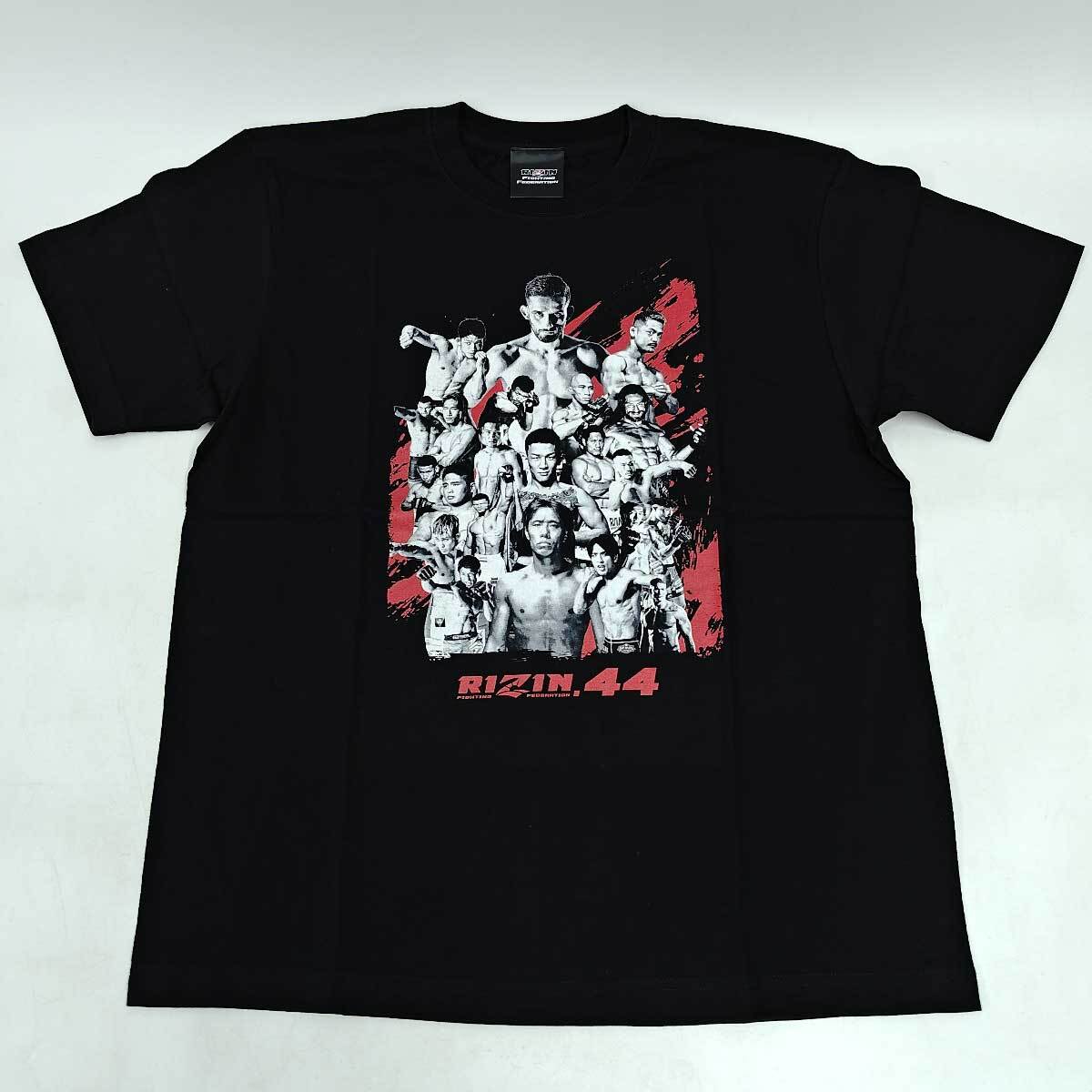 【中古・未使用品】RIZIN ライジン 44 大会限定 Tシャツ L ブラック メンズ 格闘技_画像1