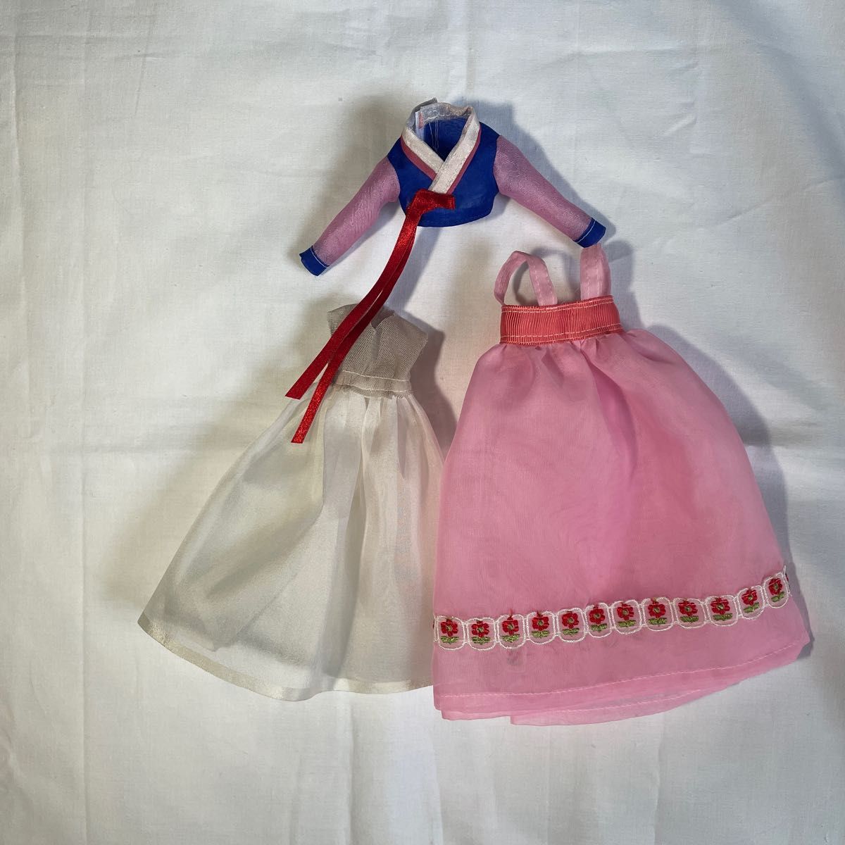 リカちゃん　服　ハンドメイド　チマチョゴリ　韓国　民族衣装 着せ替え人形 着せ替え ドール 人形
