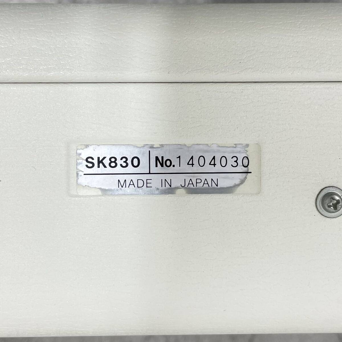 SNT-215 SILVER REED SK830 編み機 シルバーリード 動作未確認 未使用品？の画像3