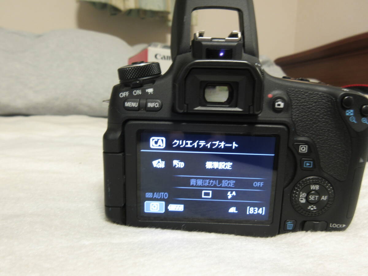☆Canon☆デジタル一眼カメラ☆EOS 8000D / EF-S 18-135ｍｍ 3.5-5.6☆完動美品☆おまけ付き☆の画像8