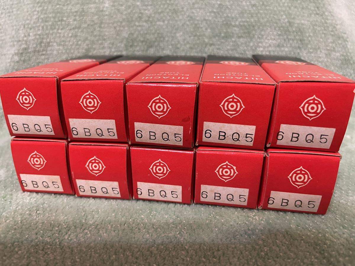日立 6BQ5 通測用10本組 新品・元箱