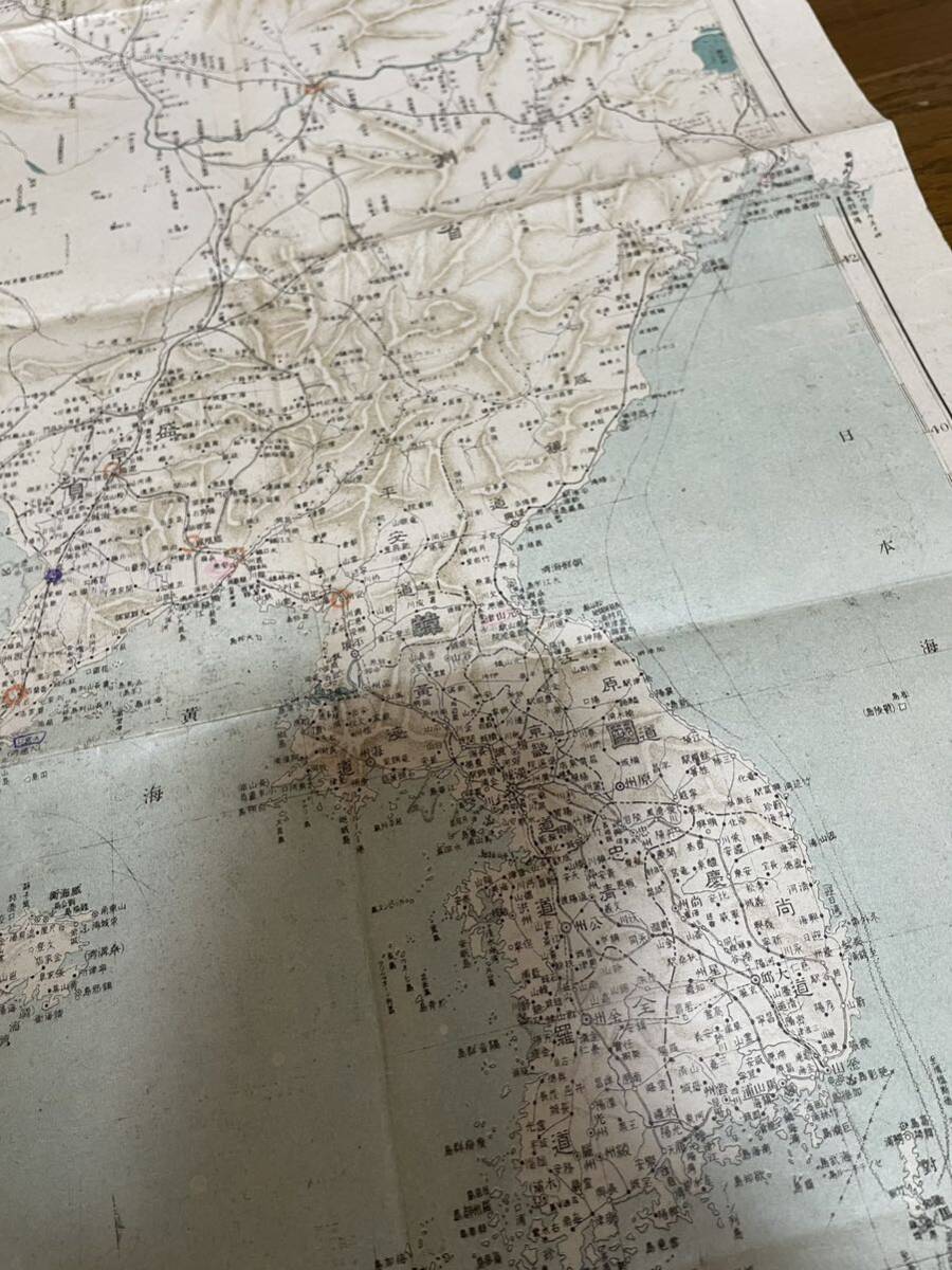  old map full . Korea morning . Meiji era full . map 