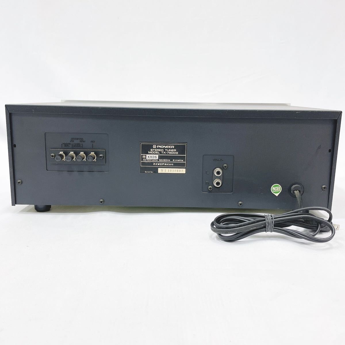  электризация подтверждено PIONEER Pioneer TX-7800Ⅱ AM/FM стерео тюнер звуковая аппаратура руководство пользователя с коробкой R.04100