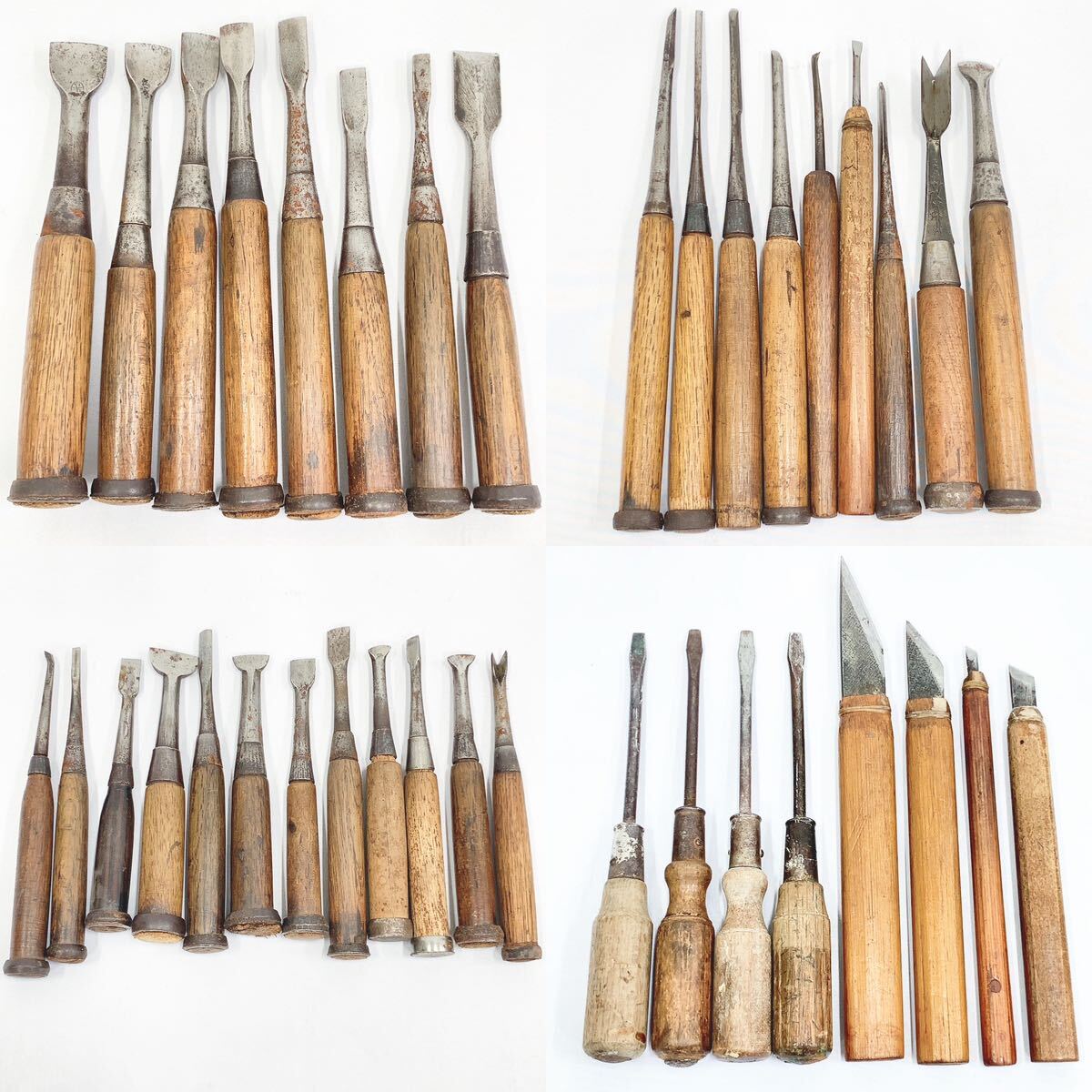  flea * cut ..* drill together approximately 42 point Zaimei goods equipped large amount set beater . small . flat .... special . carving knife gold hammer carpenter's tool addition photograph equipped R shop 0420*