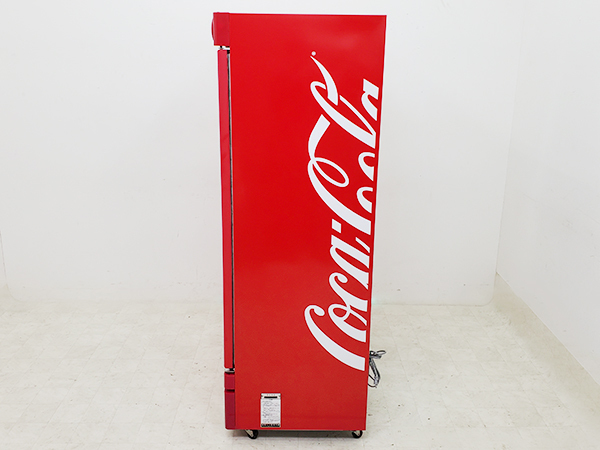  Coca Cola холодильная витрина Mitsubishi Electric BC-D42RBB-H/642L[23 район внутри * Yokohama город бесплатная доставка ]E0929