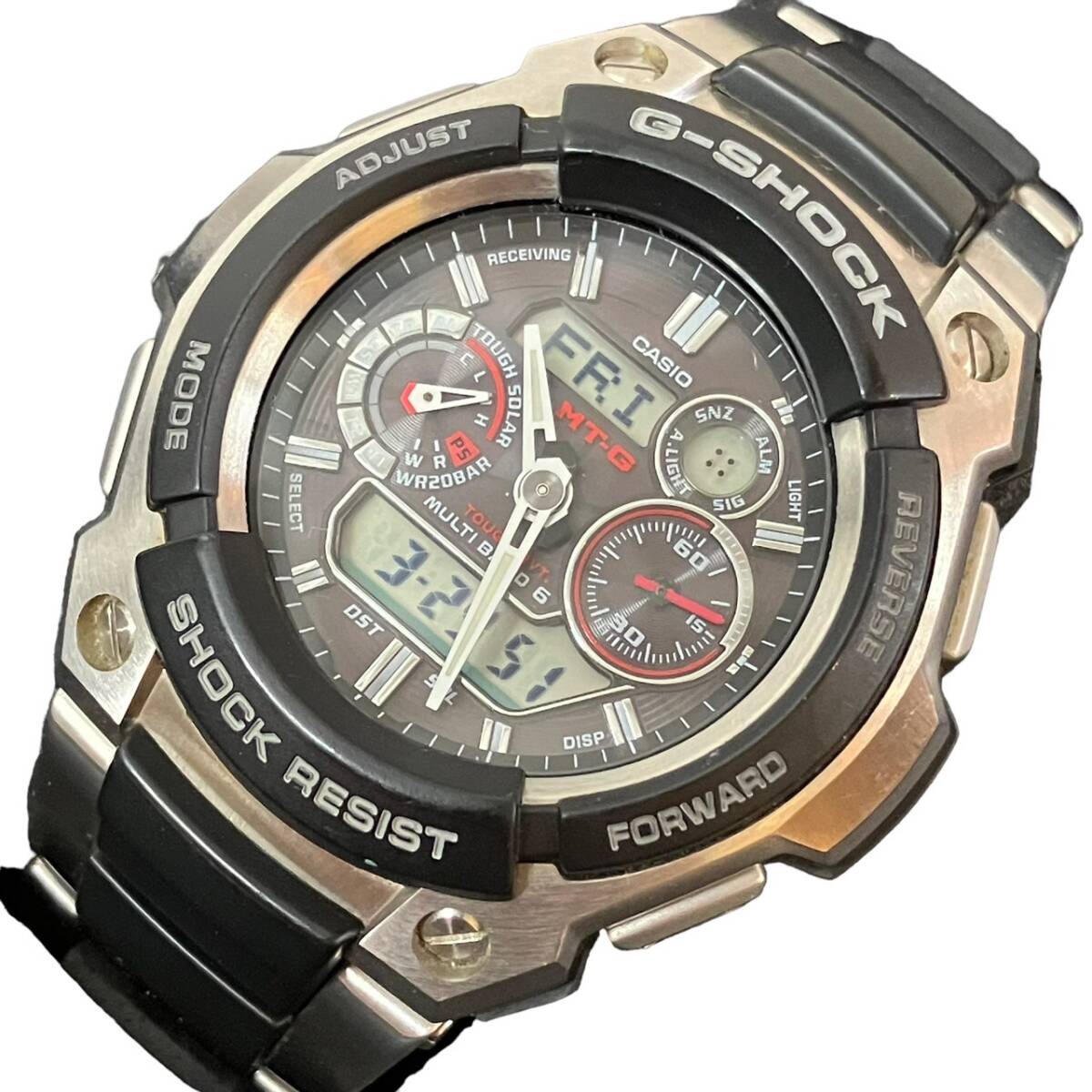 1円 カシオ CASIO カシオ G-SHOCK 稼動品 5055 JA MTG-1500 腕時計_画像2