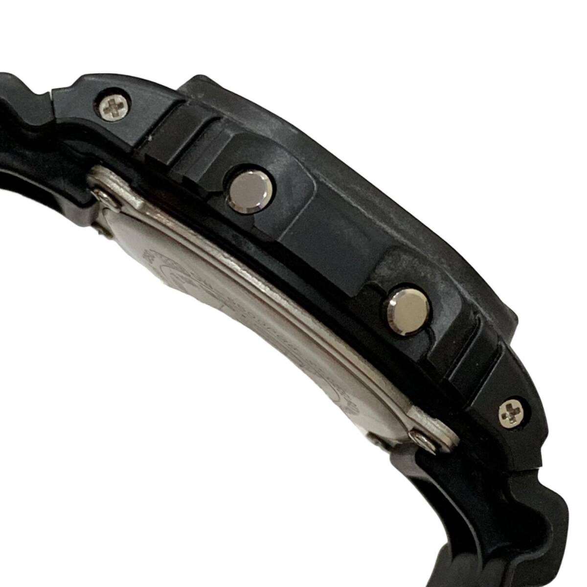 未使用 CASIO カシオ G-Shock×PIGALLE ピガールタイアップ モデル ブラック ラバー メンズ腕時計 DW-5600PGB-1JRの画像5