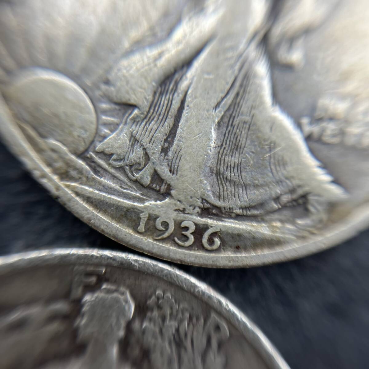 アメリカ銀貨 4枚セット 48.7ｇ ウォーキングリバティ 50セント 1/2ドル ハーフダラー アンティークコイン コレクションの画像4