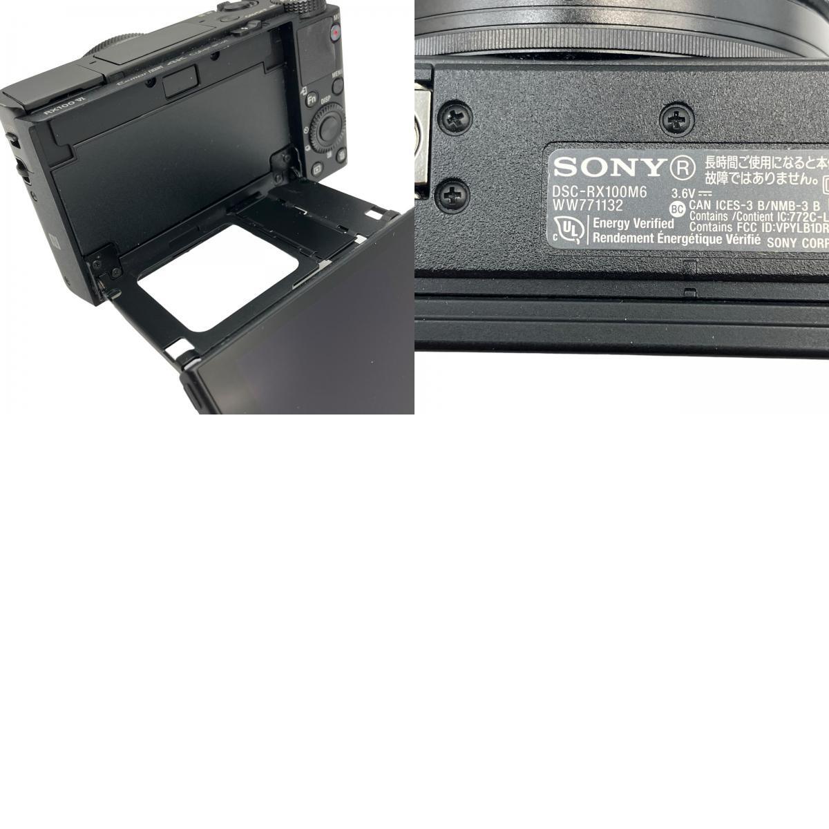 SONY ソニー サイバーショット コンパクトデジタルカメラ RX100 ブラック 起動確認済 DSC-RX100M6の画像10
