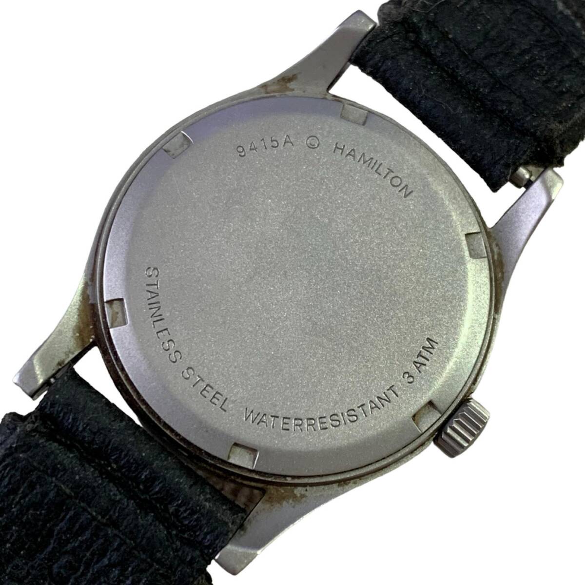 HAMILTON ハミルトン kahaki カーキ メンズ腕時計 ノンデイト 稼動品の画像5