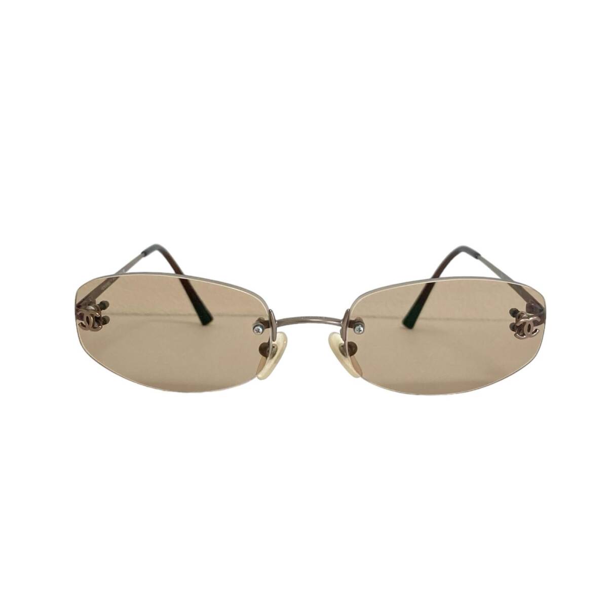 CHANEL Chanel color lens sunglasses [ size : 54*19]