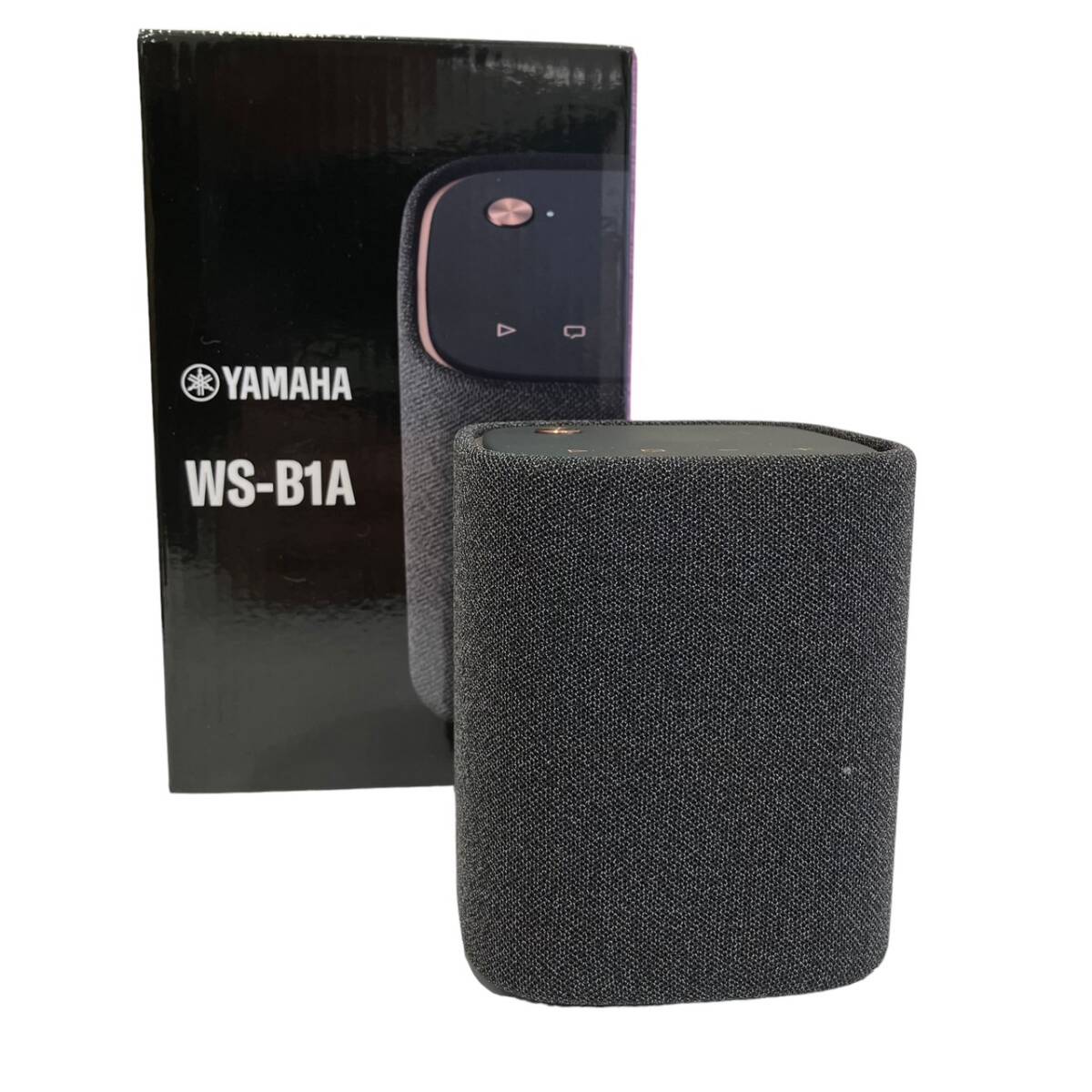 YAMAHA WS-B1A Bluetooth ワイヤレススピーカー ブラック オーディオ機器の画像1