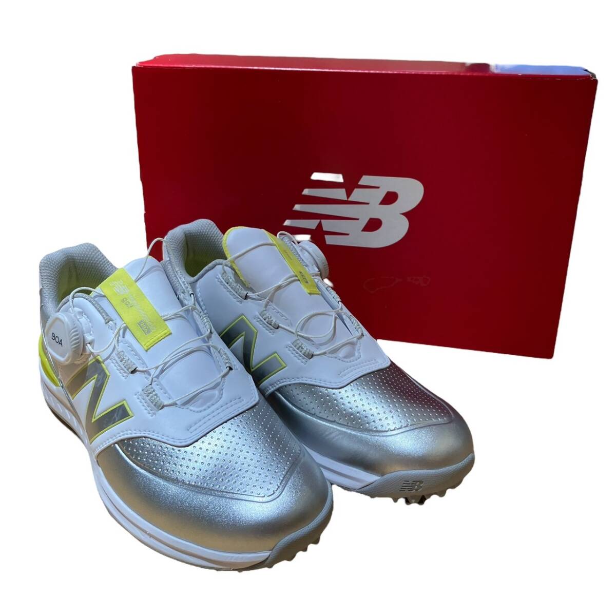 NEW BALANCE ニューバランス NEW BALANCE GOLF ニューバランスゴルフ ゴルフシューズ UGBF996X 26.5ｃｍ ホワイト系_画像1