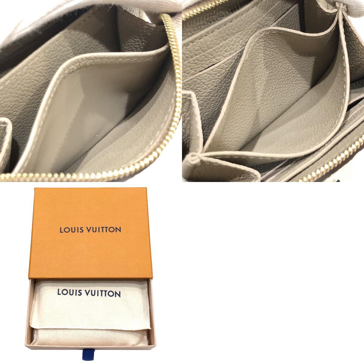 LOUIS VUITTON ルイヴィトン モノグラムアンプラント ジッピーコインパース ラウンドファスナー コンパクトウォレット M68696 RFID_画像10