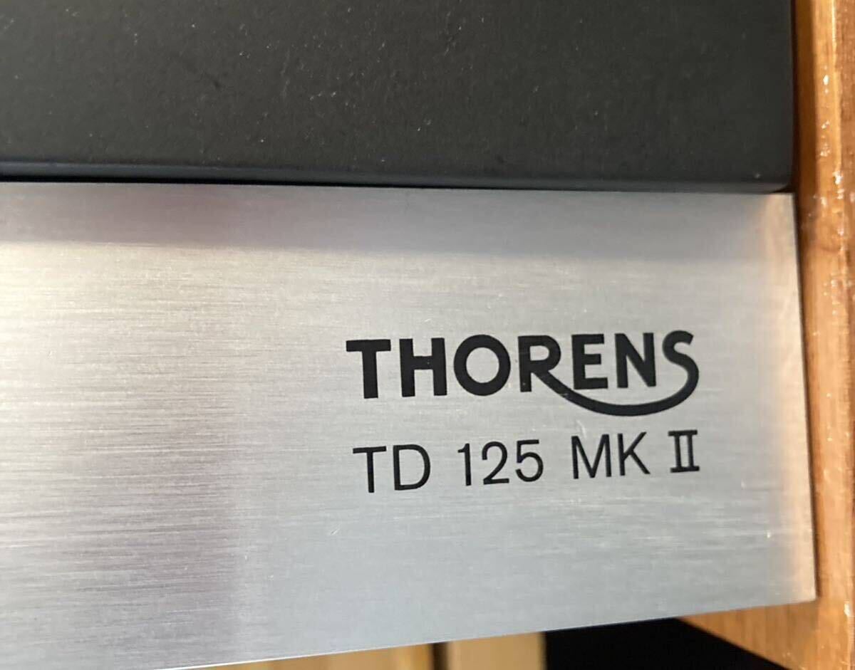 THORENS レコードプレーヤー TD-125 mk2 修復品 ダストカバー無しの画像10