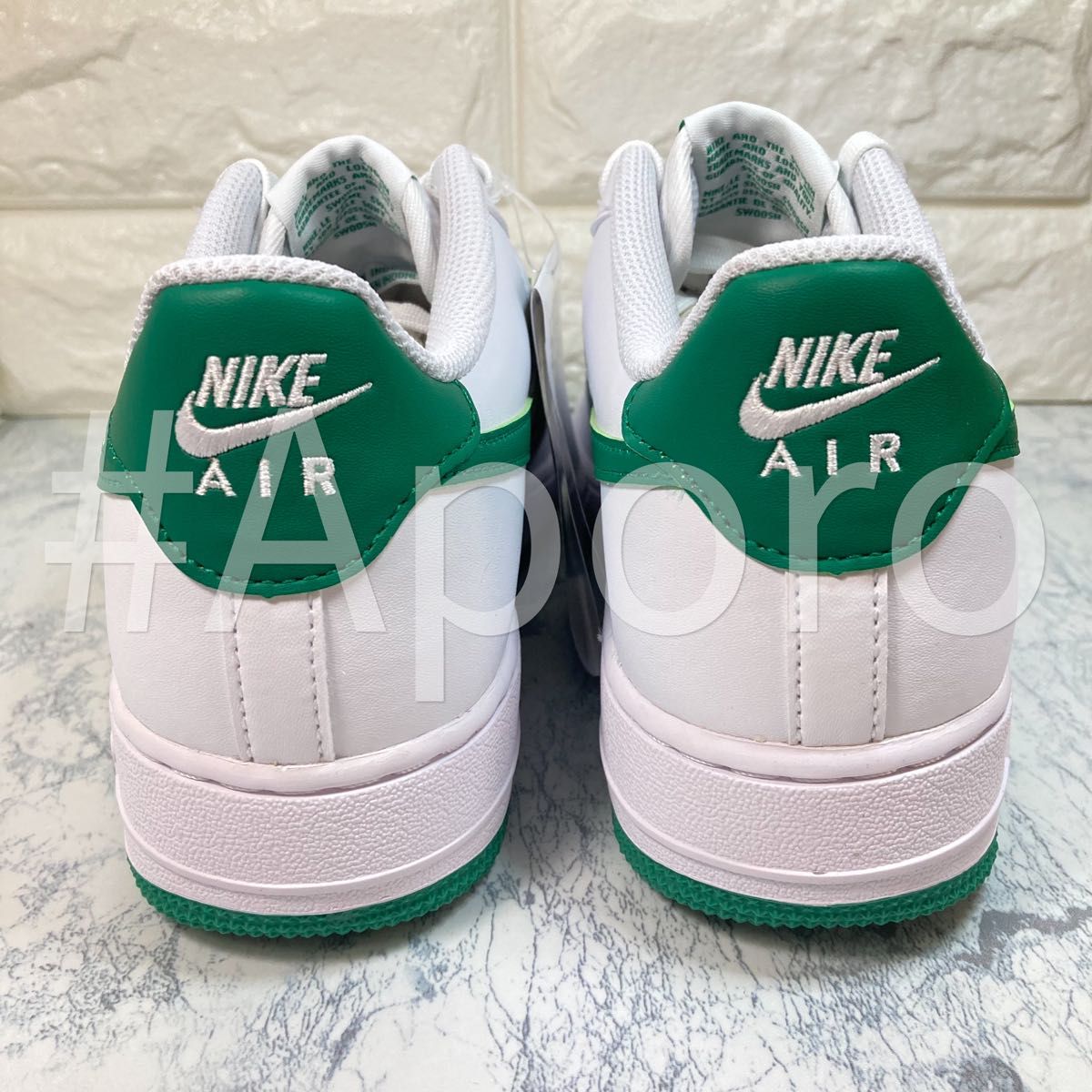 NIKE ナイキ AIR FORCE 1 エアフォース1 グリーン 白 23.5 ホワイト 緑