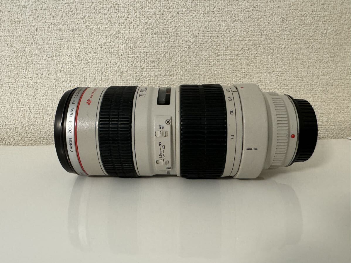 【付属品多数！】キャノン CANON EF 70-200mm F2.8 L USM 望遠ズームレンズ ★前後キャップ・三脚座・レンズフード・レンズフィルター付き_画像3