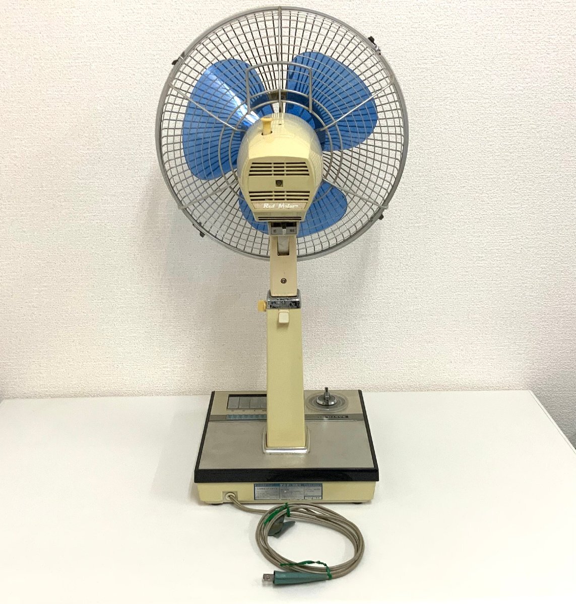 完動品 SANYO サンヨー 扇風機 お座敷扇 EF-6KN 羽根30センチ 昭和レトロ_画像9