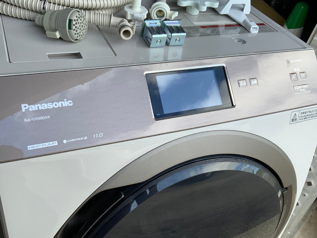 Panasonic Panasonic drum type electric laundry dryer NA-VX900AR 11kg 2020 year made accessory equipped Kochi city storage 