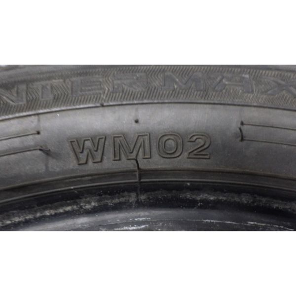 ダンロップ WINTER MAXX WM02 165/55R15 75Q 日本製 2本SET◆2016~2017年製9分山スタッドレス◆中古 特筆すべき損傷はなし◆白石区手渡し可_画像7