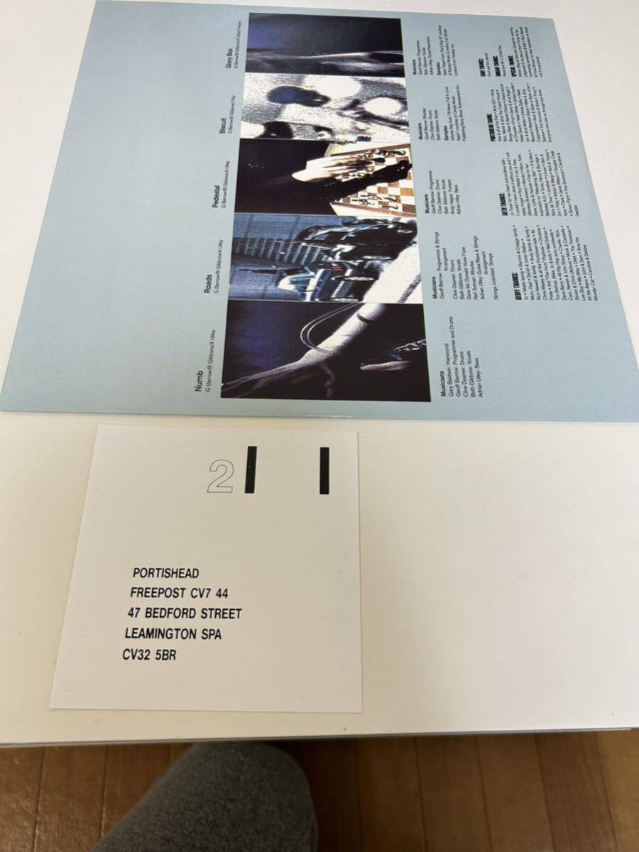 美品 EUオリジナル 初回プレス盤 Portishead 「Dummy」LP ポーティスヘッド Go! Beat - 828 522-1 インナースリーブ付き アナログ レコードの画像6