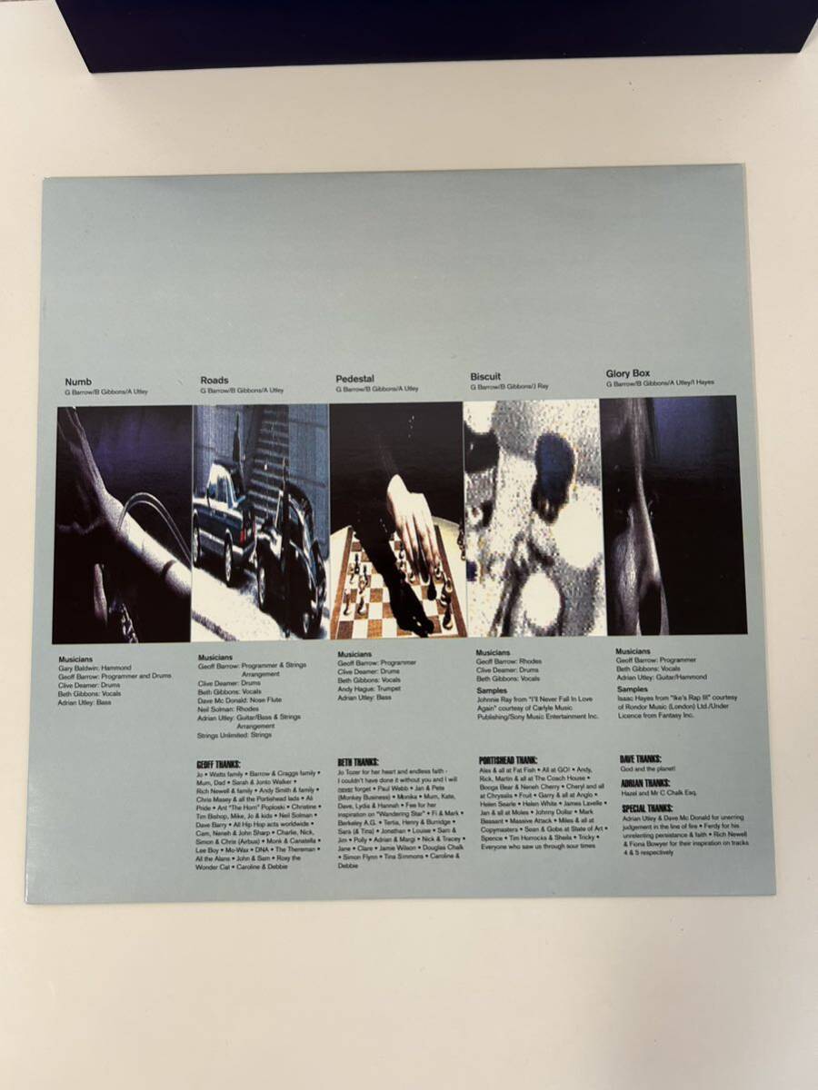 美品 EUオリジナル 初回プレス盤 Portishead 「Dummy」LP ポーティスヘッド Go! Beat - 828 522-1 インナースリーブ付き アナログ レコードの画像5