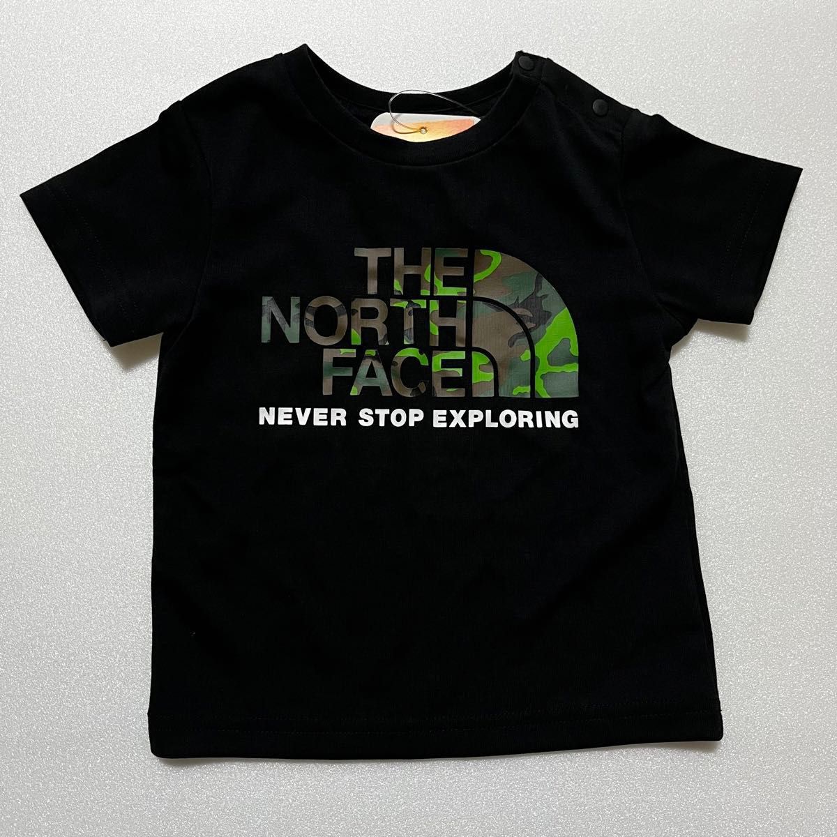 新品未使用　タグ付き　THE NORTH FACE ノースフェイス Tシャツ 半袖Tシャツ ロゴ ザノースフェイス 半袖　破格　黒
