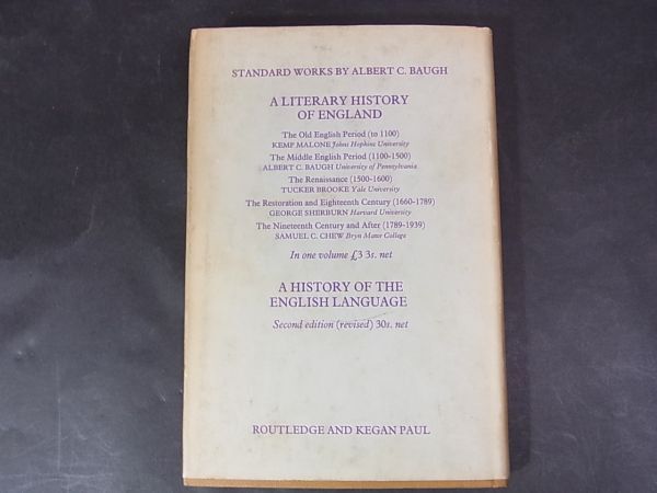 A1３ 英文法洋書■An Advanced English Syntax Onions 1965の画像2