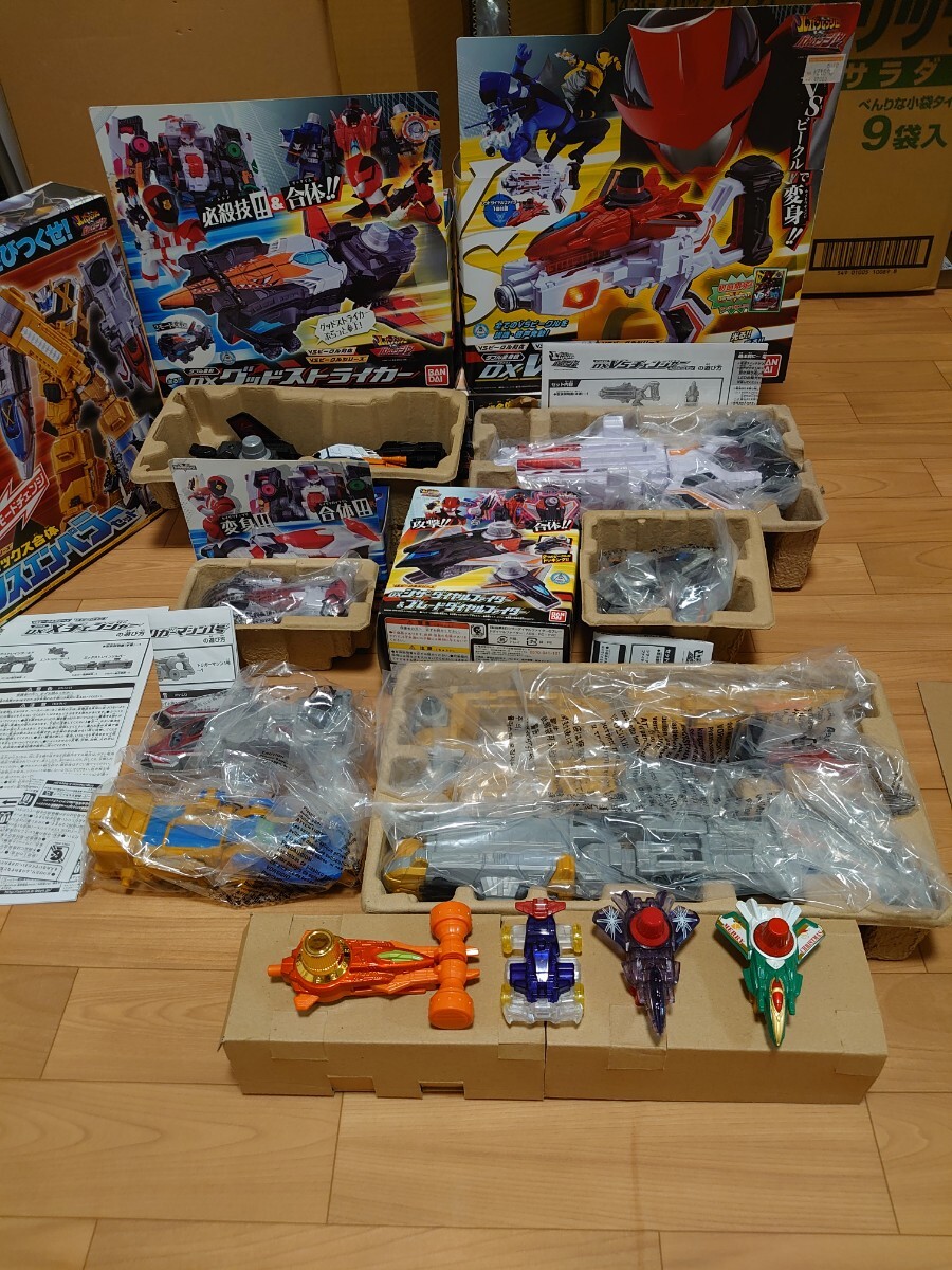 怪盗戦隊ルパンレンジャーvs警察戦隊パトレンジャー ★DX VSチェンジャー ★DXグッドストライカー ★DXエックスエンペラーセット ルパパト_画像1