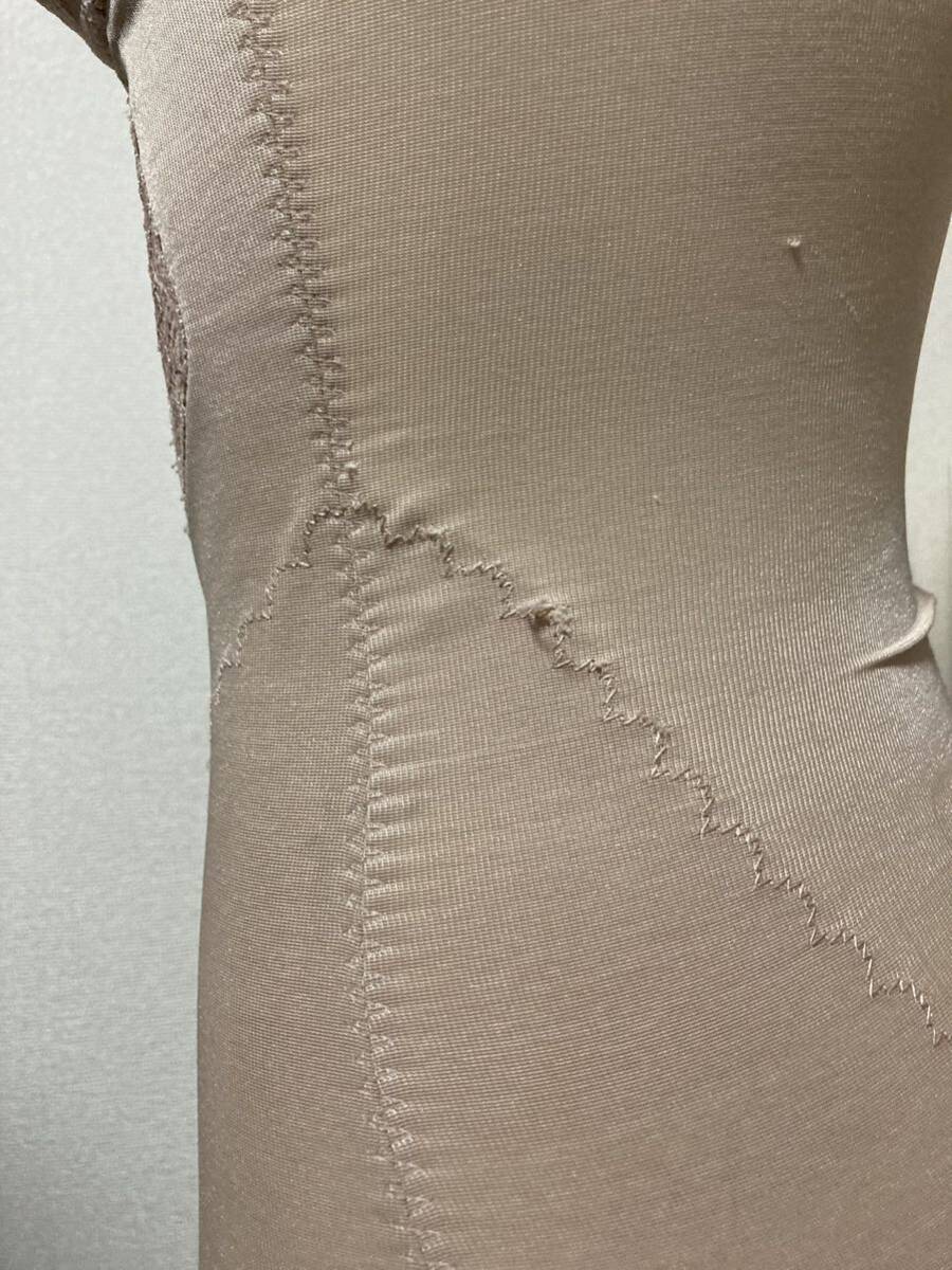 [ Wacoal ]Wacoal body suit D75-L beige ( necessary repair )