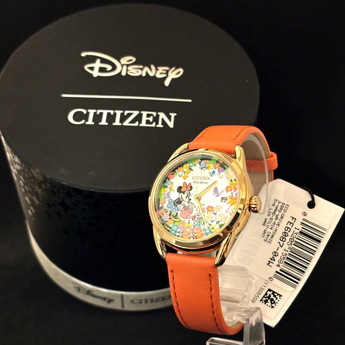 【Disney】CITIZEN/シチズン/レディース腕時計/展示品/ミニーマウス.ミニーちゃん/ディズニー/かわいい/花/水やり