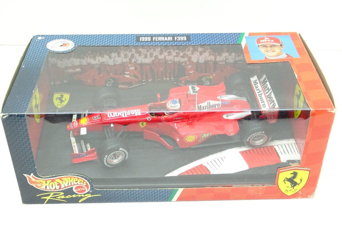 35EY●Mattel Hot Wheels 1999 FERRARI F399 ホットウィール ミニカー 京商株式会社 中古の画像1