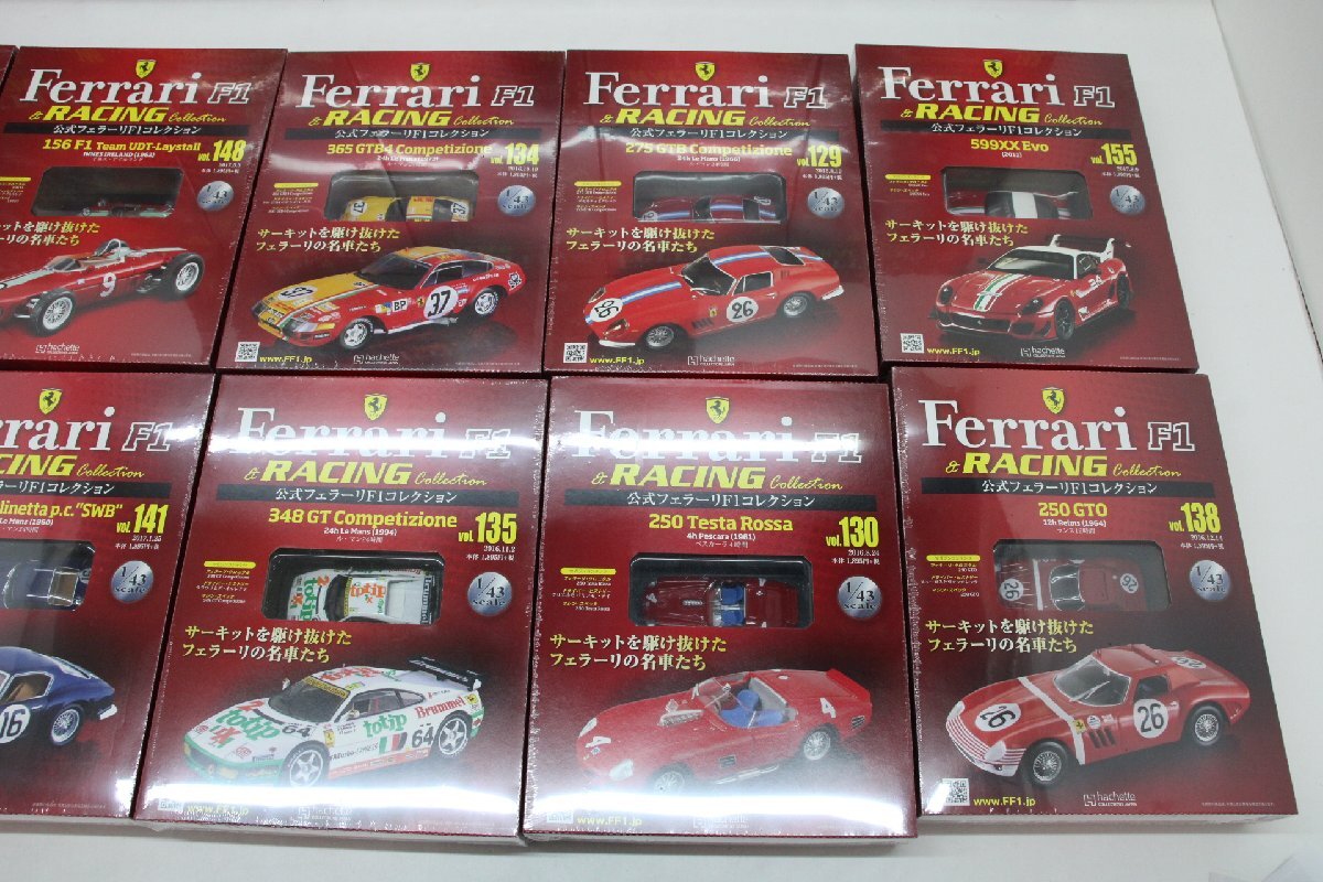 35MS●アシェット Hachette 公式フェラーリF1コレクション＆レーシングコレクション 27点セット 未開封 Ferrari F1 1/43スケールの画像5
