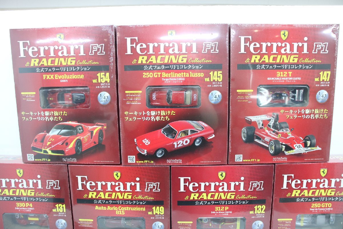 35MS●アシェット Hachette 公式フェラーリF1コレクション＆レーシングコレクション 27点セット 未開封 Ferrari F1 1/43スケールの画像2