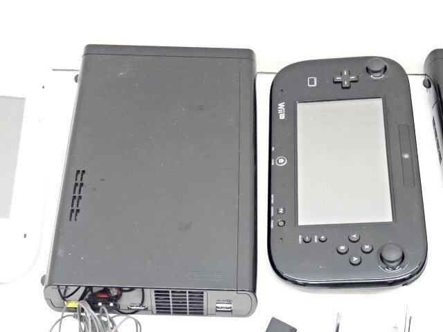 25EY●Wii WiiU 本体 周辺機器 まとめ リモコンプラス ヌンチャク Wiiハンドル など 任天堂 Nintendo 動作未確認 ジャンク品_画像3