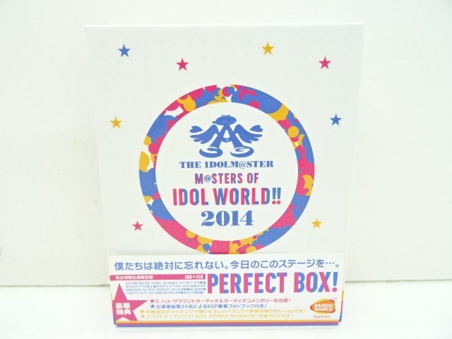 06MS●THE IDOLM＠STER M＠STERS OF IDOL WORLD!! 2014 PERFECT BOX! 完全生産限定盤 Blu-ray ブルーレイ 中古 アイドルマスター アイマスの画像1