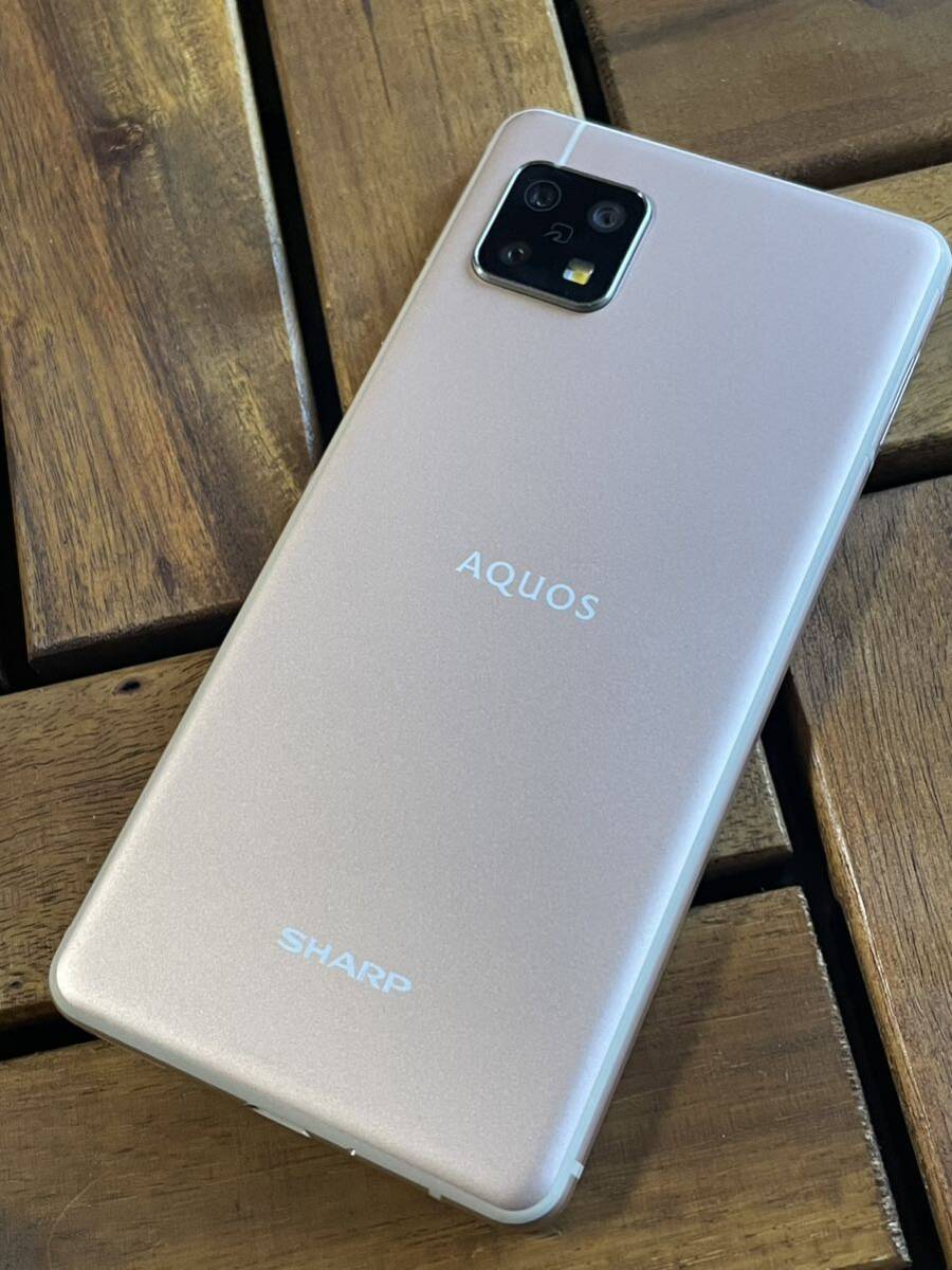 ジャンク 美品 不良 【SHARP AQUOS sense5G A105SH】64GB ライトカッパー 部品 修理 P8の画像1