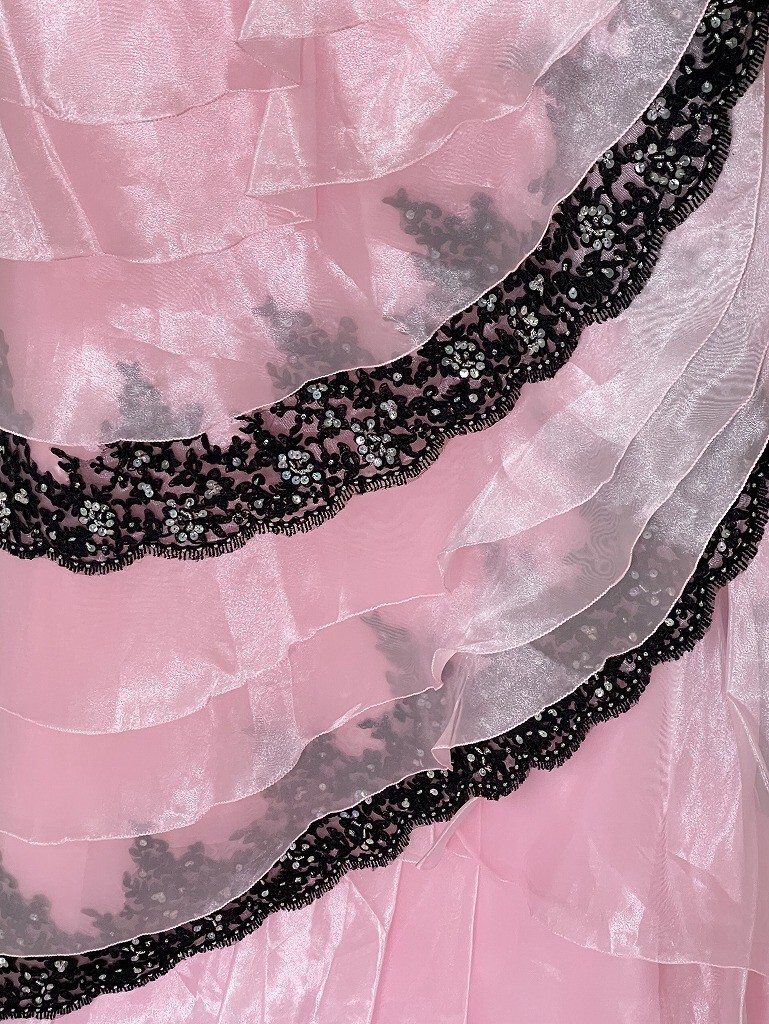 IROHA◆ウエディングドレス 【ta0541】リサイクル 【カラードレス】大きいサイズ 15～19号の画像2