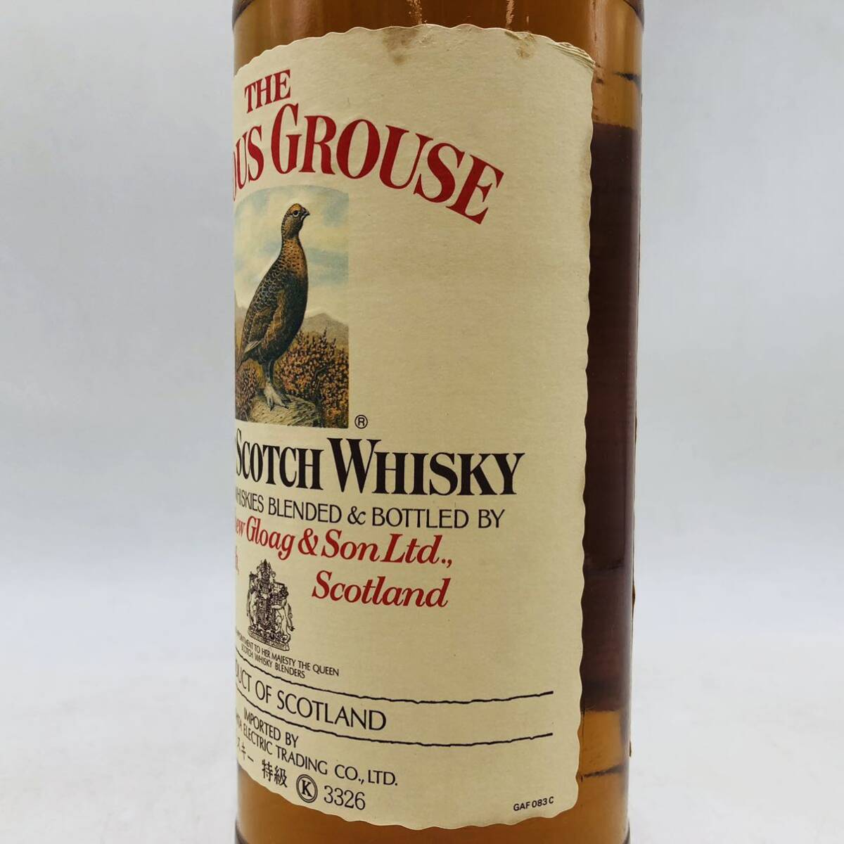 【未開栓】THE FAMOUSGROUSE（ザ フェイマスグラウス）ファイネスト 43% 750ml 特級 WH47404_画像4