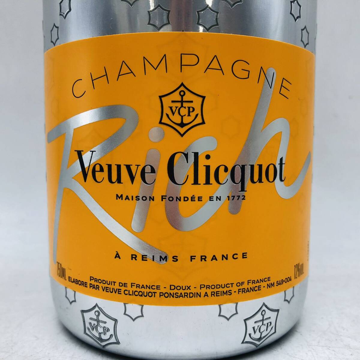 1円〜【未開栓】Veuve Clicquot RICH Ponsardin ヴーヴクリコ リッチ ポンサルダン シャンパン 果実酒 750ml 12% CH5816 の画像2