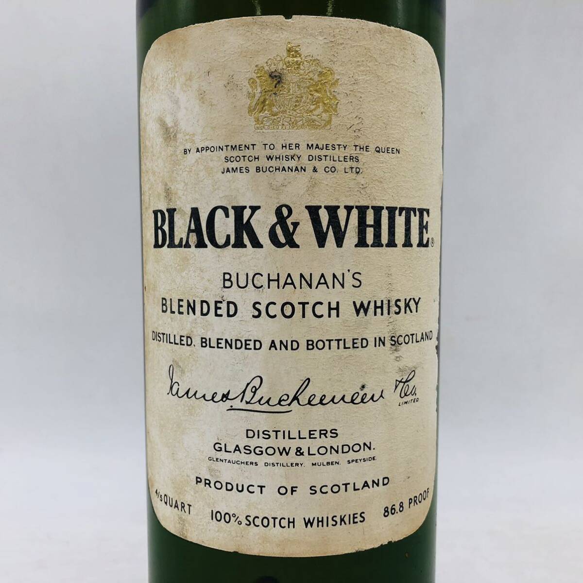 【未開栓】DEWAR'S WHITE LABEL デュワーズ ホワイトラベル 760ml 旧 WH49732_画像2