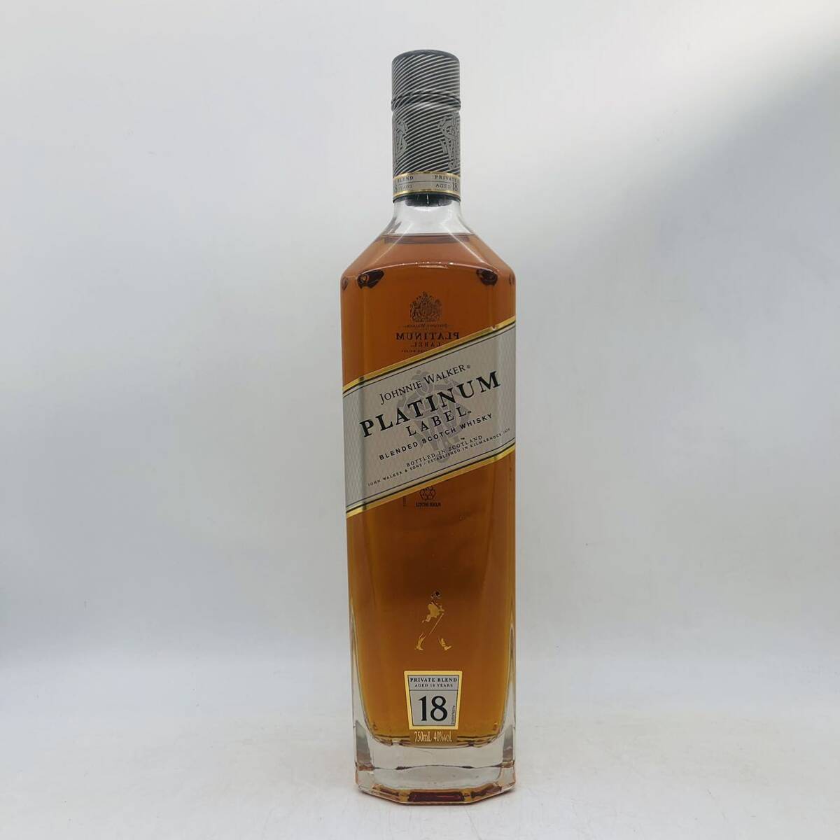 【未開栓】JOHNNIE WALKER ジョニーウォーカー プラチナラベル 18年 750ml 40% スコッチ ウイスキー WH49922の画像2