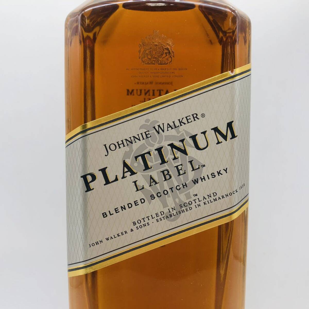 【未開栓】JOHNNIE WALKER ジョニーウォーカー プラチナラベル 18年 750ml 40% スコッチ ウイスキー WH49922の画像3